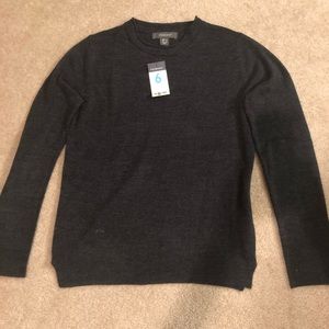 Gray Crew Neck Sweater